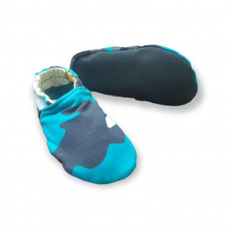Bavlněné capáčky - bačkůrky MASKÁČ