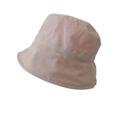 Letní plátěný klobouček BÉŽOVÝ